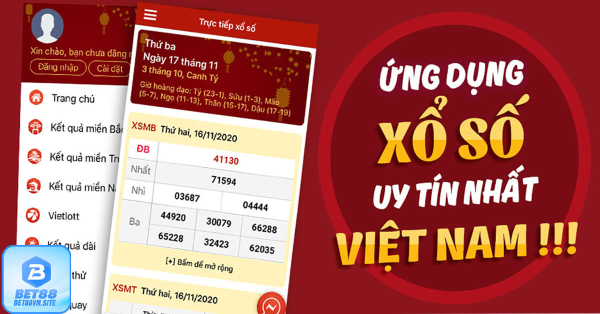 Xổ số bet88 trực tuyến