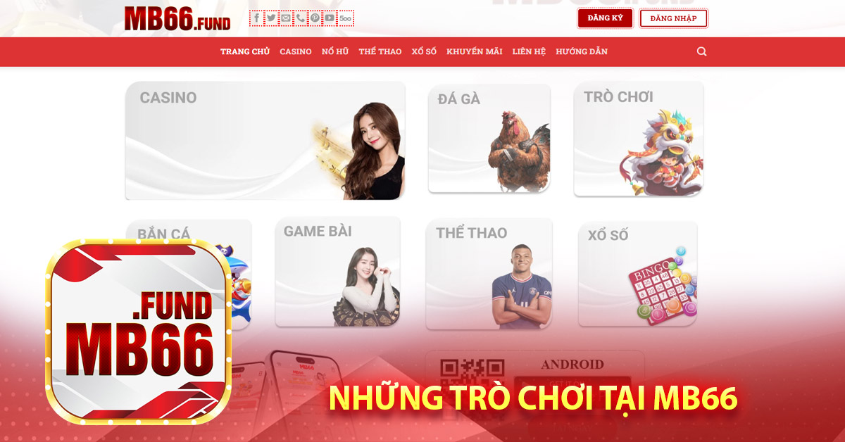 Những trò chơi tại Mb66